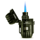 PRINCE 噴射火焰雪茄打火機 (灰綠色) Torch Cigar Lighter CG-001K
