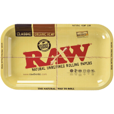 小金屬捲煙托盤 Metal Rolling Tray RAW - Small 27.5cm x 17.5cm HB-R602