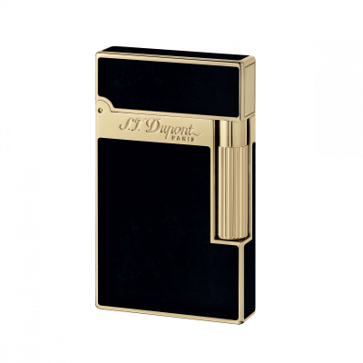 天然亮漆和黃金潤飾打火機 YELLOW GOLD FINISH NATURAL LACQUER LIGHTER 016884