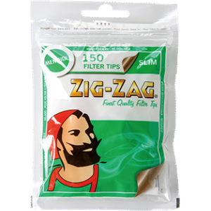 ZIG-ZAG 薄荷味 幼細濾咀 6 x 15 mm Slim Menthol 6 x 15 mm RT-ZF02M