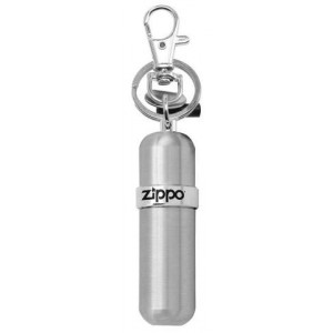 Zippo 白電油補充瓶+鑰匙圈 Fuel Canister 121503