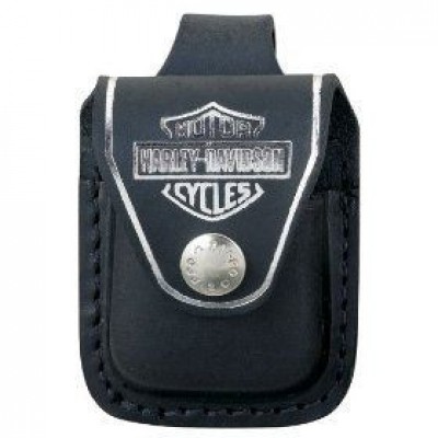 Zippo 哈雷打火機釦型皮套(黑色) Harley-DavidsonR Lighter Pouch HDPBK