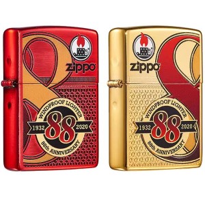日版 Zippo Lighter 全球限量1888套 88周年紀念款 ZBT-2-147C