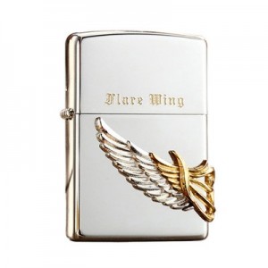 日版 Zippo Lighter 童軍花翅膀 ZBT-2-18A