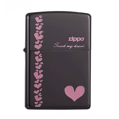 日版 Zippo Lighter 黑冰 心意滿滿 ZBT-2-34B