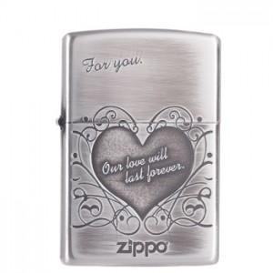 日版 Zippo Lighter 永恆的愛 ZBT-2-35A