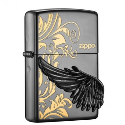 日版 Zippo Lighter 黑冰 忠貞 ZBT-2-39B