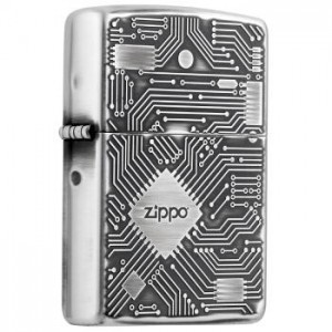 日版 Zippo Lighter 電路圖-銀色 ZBT-2-49A
