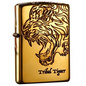 日版 Zippo Lighter 三面咆哮虎 ZBT-3-111A