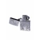 日版 Zippo Lighter 櫻花鯉魚(全銀) Noborigoi ZBT-3-11C