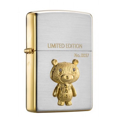 日版 Zippo Lighter 經典收藏小熊 ZBT-3-154A