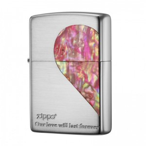 日版 Zippo Lighter 永恆的愛情(粉色貝殼) ZBT-3-176A