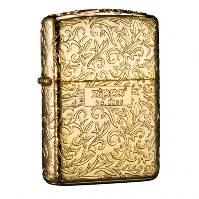 日版 Zippo Lighter 唐草之Zippo在我心-金色 ZBT-3-21D 日版 Zippo Lighter 唐草之Zippo在我心-金色 ZBT-3-21D