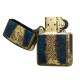 日版 Zippo Lighter Aromr® 多面游龍-熏金 ZBT-3-34B