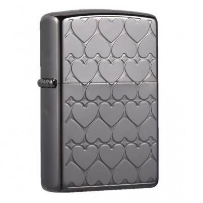 日版 Zippo Lighter 黑冰 滿滿愛心 ZBT-3-38A