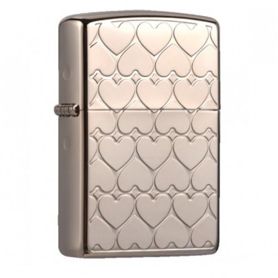 日版 Zippo Lighter 滿滿愛心-玫瑰金 ZBT-3-38B