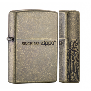 日版 Zippo Lighter 1932 國王在側-古銅 ZBT-3-42B
