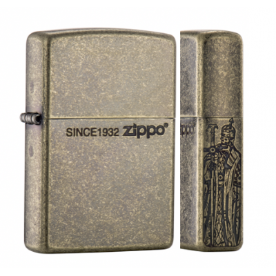 日版 Zippo Lighter 1932 國王在側-古銅 ZBT-3-42B
