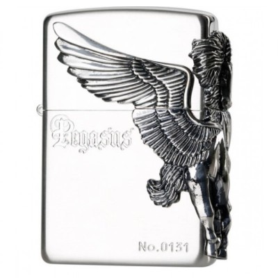 日版 Zippo Lighter 天馬行空-銀色 ZBT-4-27B