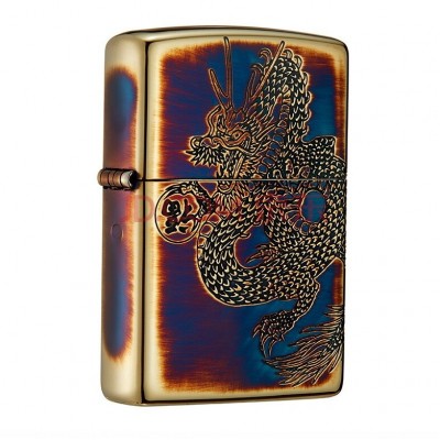 日版 Zippo Lighter 祥瑞盤龍-熏金 ZBT-5-111A 日版 Zippo Lighter 祥瑞盤龍-熏金 ZBT-5-111A