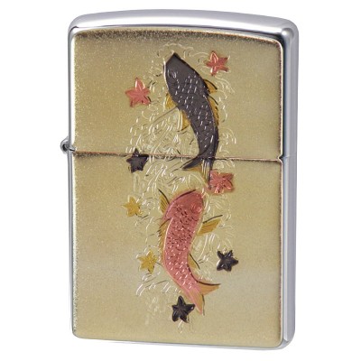 日版 Zippo Lighter 雙鯉魚 ZBT-5-117 日版 Zippo Lighter 雙鯉魚 ZBT-5-117