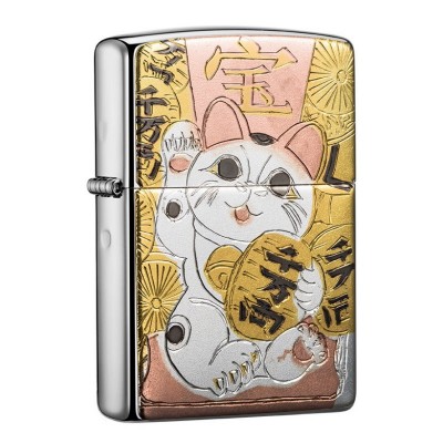 日版 Zippo Lighter 招財貓 ZBT-5-81A