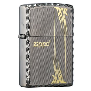 韓版 Zippo Lighter 黑冰 蘭草 ZBT-1-11
