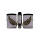 韓版 Zippo Lighter 黑冰 愛情之翼 Love Wings ZBT-1-16A