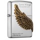 韓版 Zippo Lighter 愛情之翼 Love Wings ZBT-1-16B