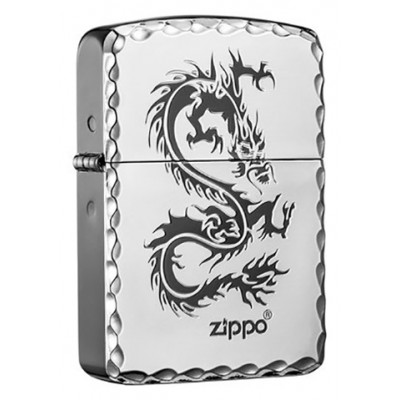 韓版 Zippo Lighter 1941復刻銀龍 Dragon(SILVER) ZBT-1-18B