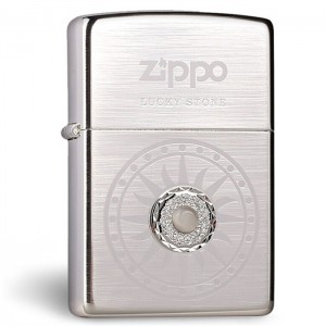 韓版 Zippo Lighter 幸運之石(白色) Lucky Stone(White) ZBT-1-26C