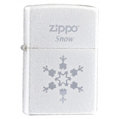 韓版 Zippo Lighter 冬季戀歌-雪花獨秀 SnowFlower ZBT-1-6