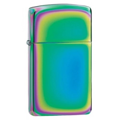 美版 Zippo Lighter Slim® 窄版幻彩(素面) Multi Color 20493