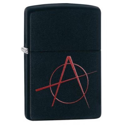 美版 Zippo Lighter 無政府主義 Anarchy Symbol 20842