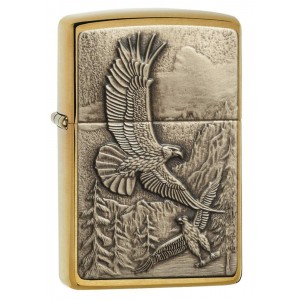 美版 Zippo Lighter 高山鷹 Soaring Eagles 20854