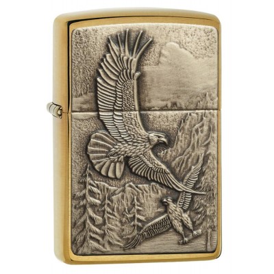 美版 Zippo Lighter 高山鷹 Soaring Eagles 20854