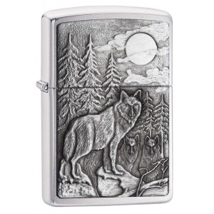 美版 Zippo Lighter 木狼行 Timberwolves 20855