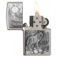 美版 Zippo Lighter 木狼行 Timberwolves 20855