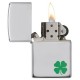 美版 Zippo Lighter 簡約四葉草 Bit O’Luck 24007