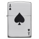 美版 Zippo Lighter 簡約黑桃A Simple Spade Design 24011
