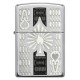 美版 Zippo Lighter 深雕黑桃A Intricate Spade Design 24196