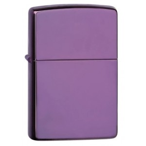 美版 Zippo Lighter 炫光紫(素面) High Polish Purple 24747