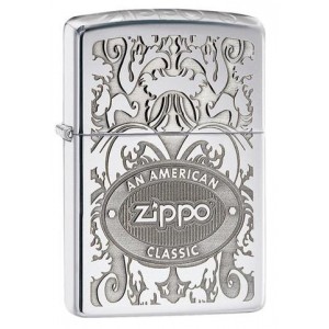 美版 Zippo Lighter 皇冠火焰 Crown Stamp 24751