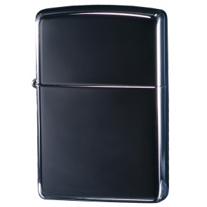 美版 Zippo Lighter 黑炫冰(素面) High Polish Black 24756