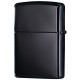 美版 Zippo Lighter 黑炫冰 High Polish Black with Zippo Logo 24756ZL