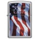 美版 Zippo Lighter 美國製造 Made in USA with Flag 24797