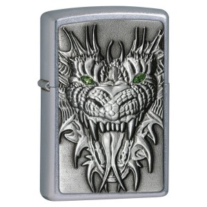 美版 Zippo Lighter King Of Warcraft 24901
