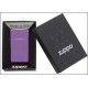 美版 Zippo Lighter Slim® 窄版炫光紫(素面) High Polish Purple 28124
