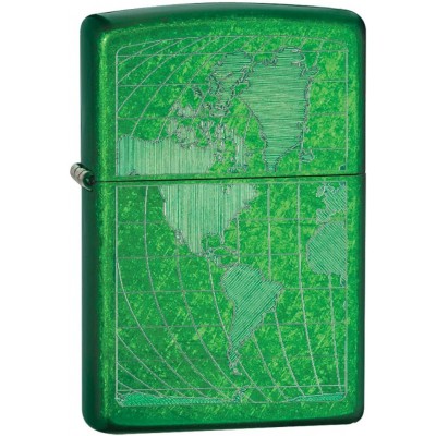 美版 Zippo Lighter 冰碧綠世界 Iced World Meadow Green 28340 美版 Zippo Lighter 冰碧綠世界 Iced World Meadow Green 28340