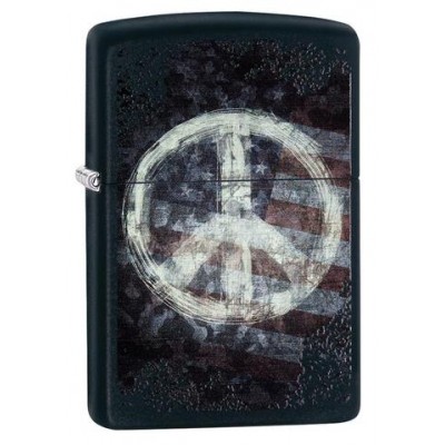 美版 Zippo Lighter 和平旗幟 Peace on Flag 28864
